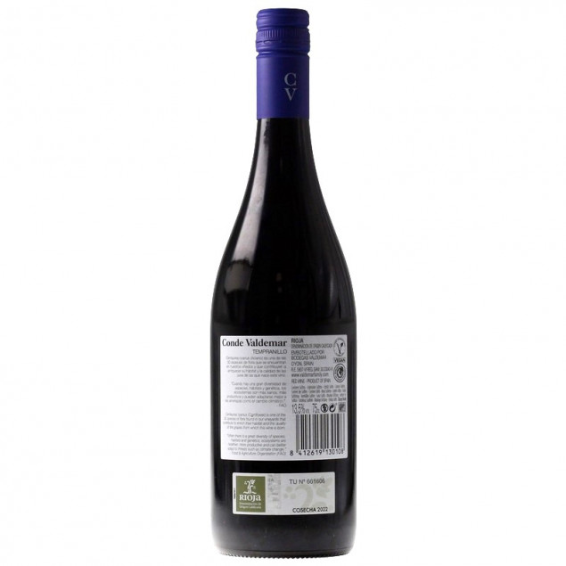 Conde Valdemar Tempranillo Rioja DOC 0,75 L 13,5% vol