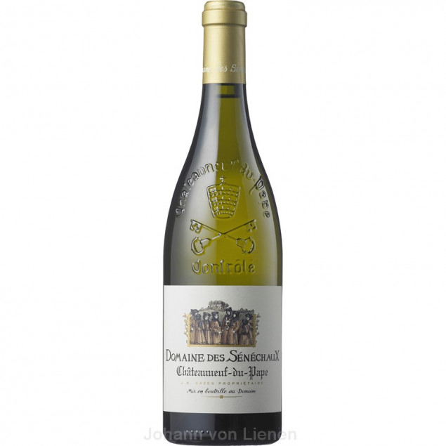 Image of Domaine de Sénéchaux Châteauneuf du Pape blanc Aoc 2019 - Rotwein, Frankreich, trocken, 0,75l