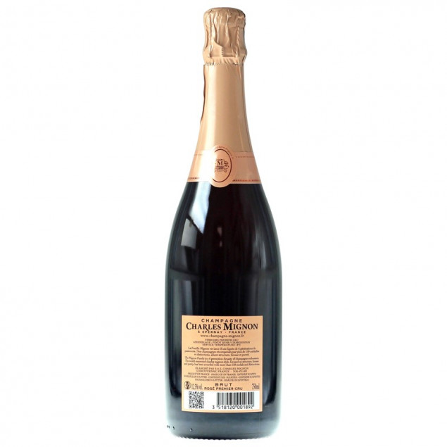 Champagner Charles Mignon Rosé Premier Cru Brut 0,75 L 12,5 % vol