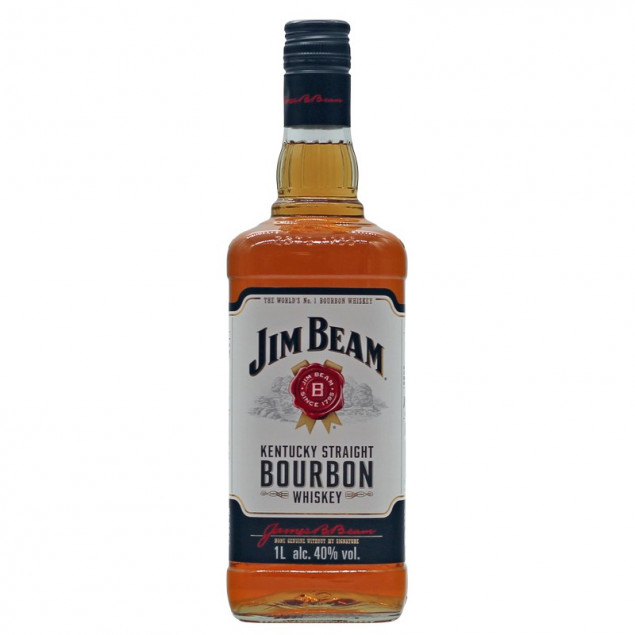 Image of Jim Beam Kentucky Straight Bourbon Whiskey - Whisky, USA, trocken, 1l