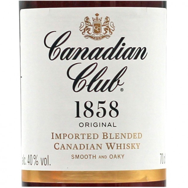 Canadian Club 0,7 L 40% vol