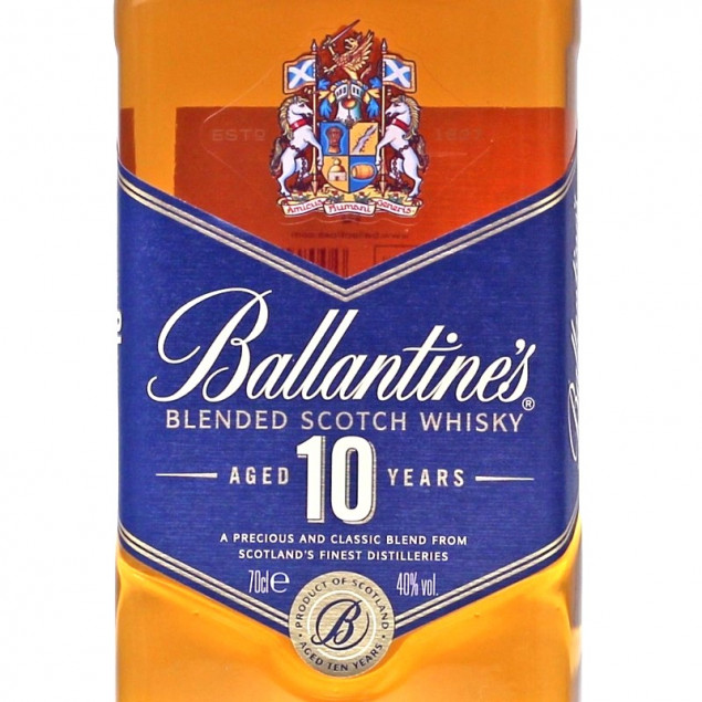 Ballantines 10 Jahre Blended Scotch Whisky 0,7 L 40% vol