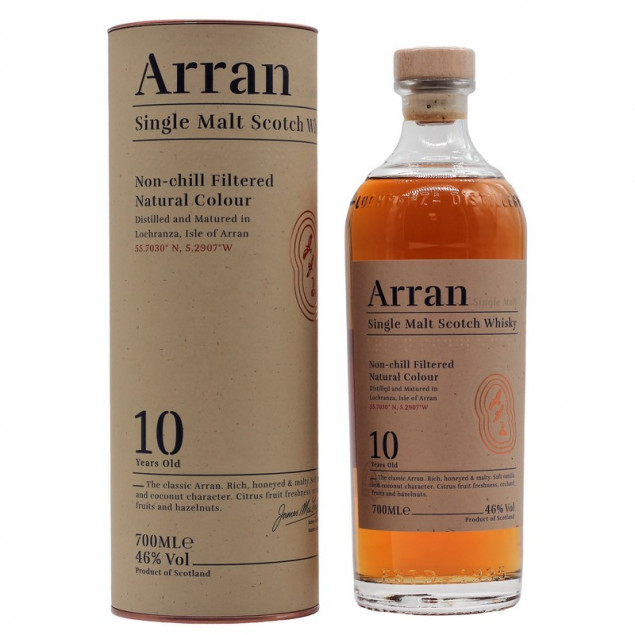 Image of Arran 10 Jahre 0,7 L 46% vol