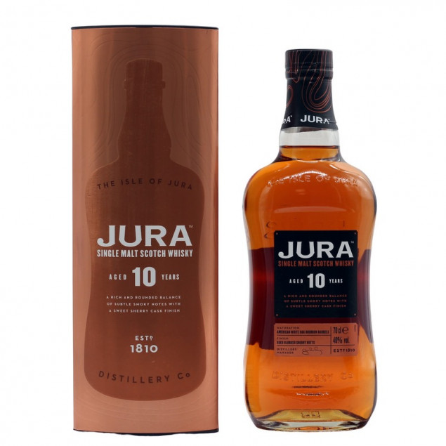 Image of Isle of Jura 10 Jahre 0,7 L 40%vol