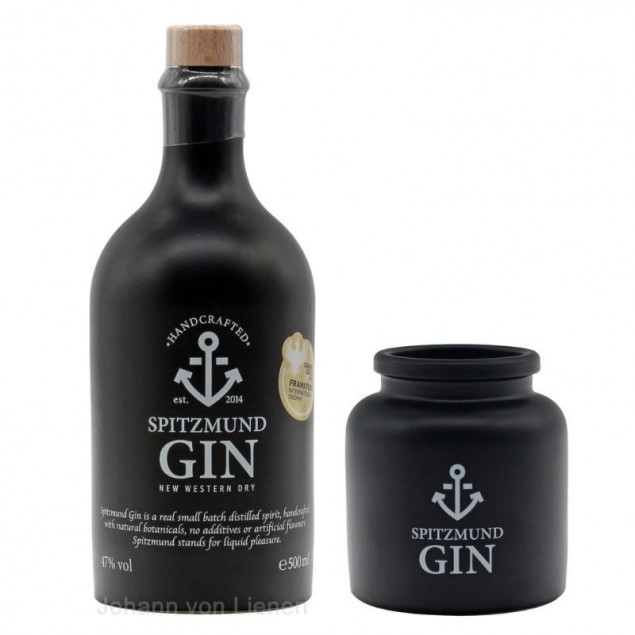 Image of Spitzmund Gin Set mit Tonbecher 0,5 L 47% vol