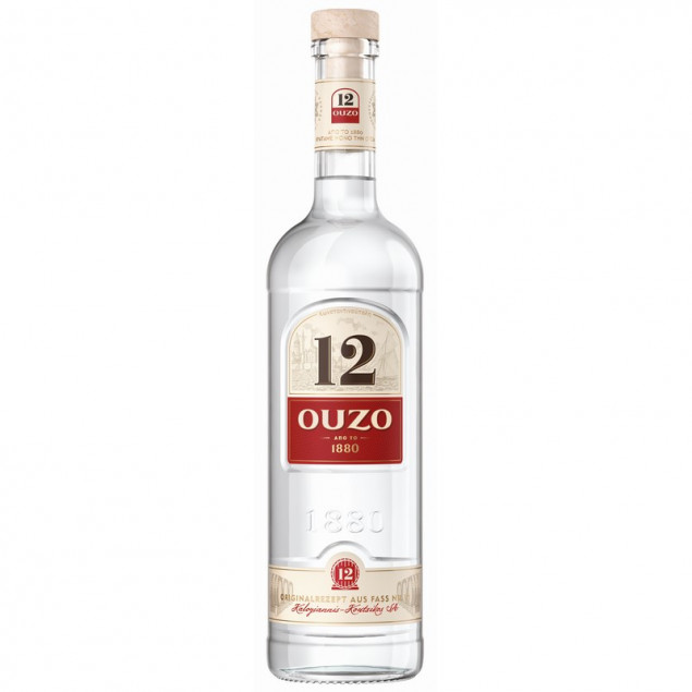 Image of Ouzo 12 - Obstbrand - Campari, Italien, trocken, 0,7l