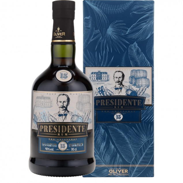 Presidente Marti 15 Jahre Solera Rum 0,7 L 40% vol