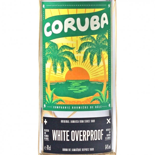 Coruba White Overproof Rum 0,7 L 64% vol