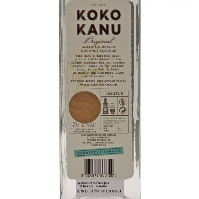 Koko Kanu Coconut Likör günstig kaufen bei Jashopping