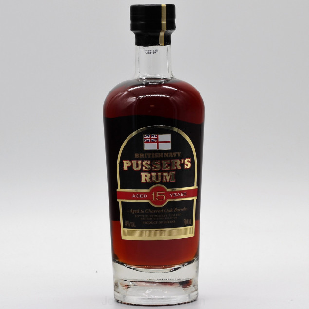 Image of Pusser's British Navy Rum 15 Jahre (Nelson's Blood) 0,7 L 40% vol.