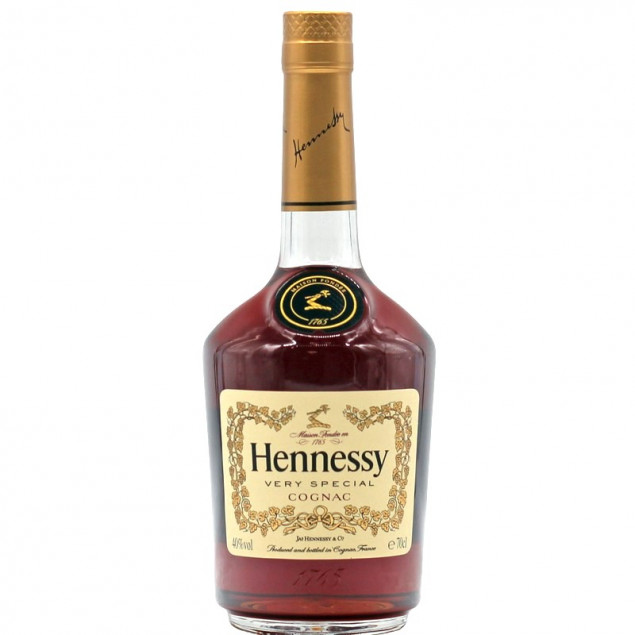 Image of Cognac Hennessy VS, Cognac AOP, 0,7L, 40% Vol., Geschenketui, Cognac, Spirituosen