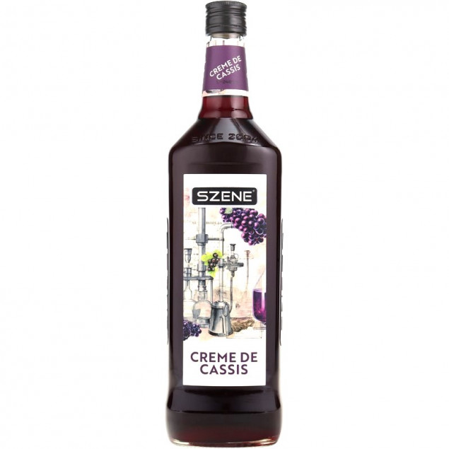 Image of Szene Creme de Cassis Likör 1 Liter 16 % vol