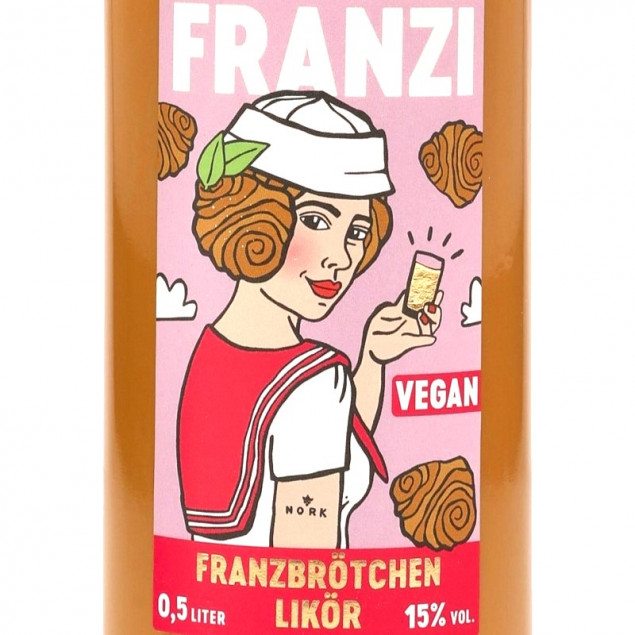 Franzi Franzbrötchenlikör Vegan 0,5 L 15% vol