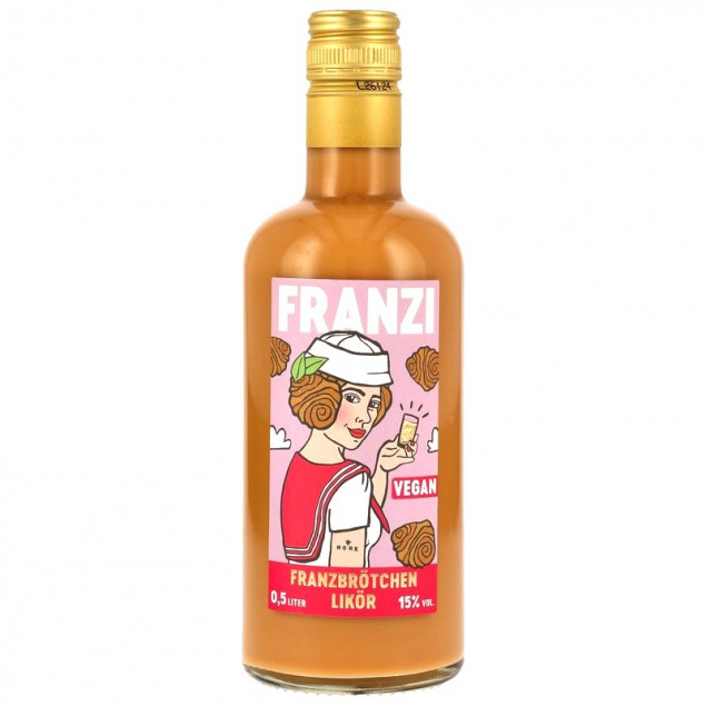 Franzi Franzbrötchenlikör Vegan 0,5 L 15% vol