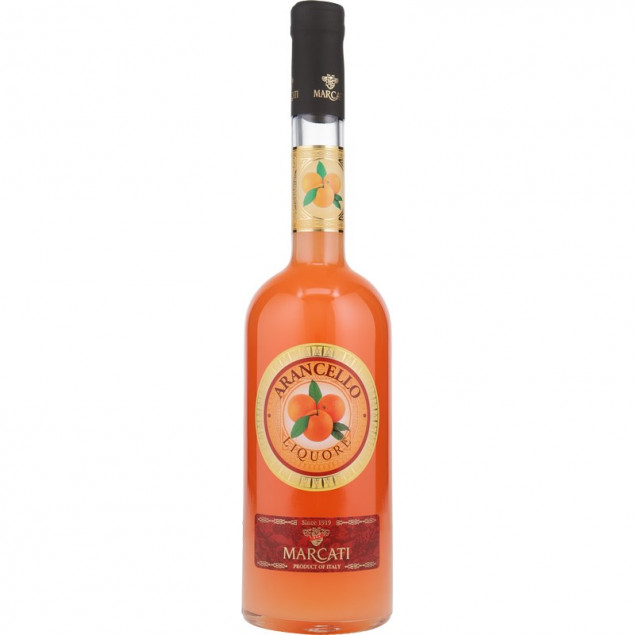 Marcati Arancello Liquore Orangen-Likör aus Italien 0,7 L 25% vol