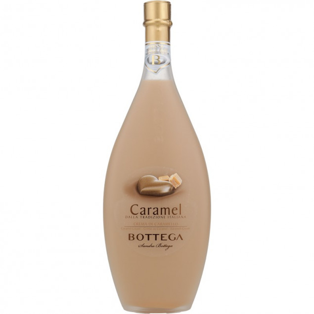 Bottega Caramel Liquore Italienischer Likör 0,5 L 17% vol