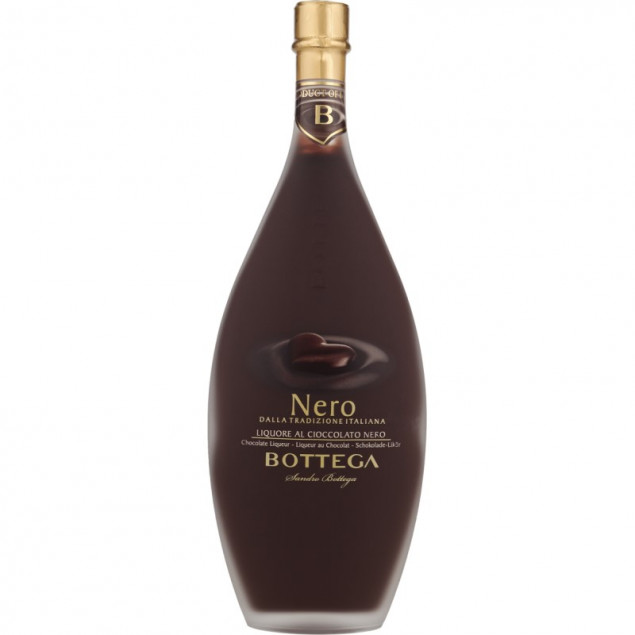 Bottega Nero dunkle Schokolade Likör 0,5 L 15% vol