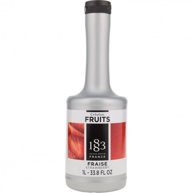 1883 Création Fruits Erdbeere Fruchtpüree Mix 1 L