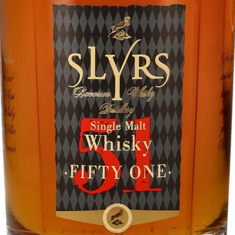 Fifty 51% 0,7 L Malt 51 Whisky Single Slyrs One vol