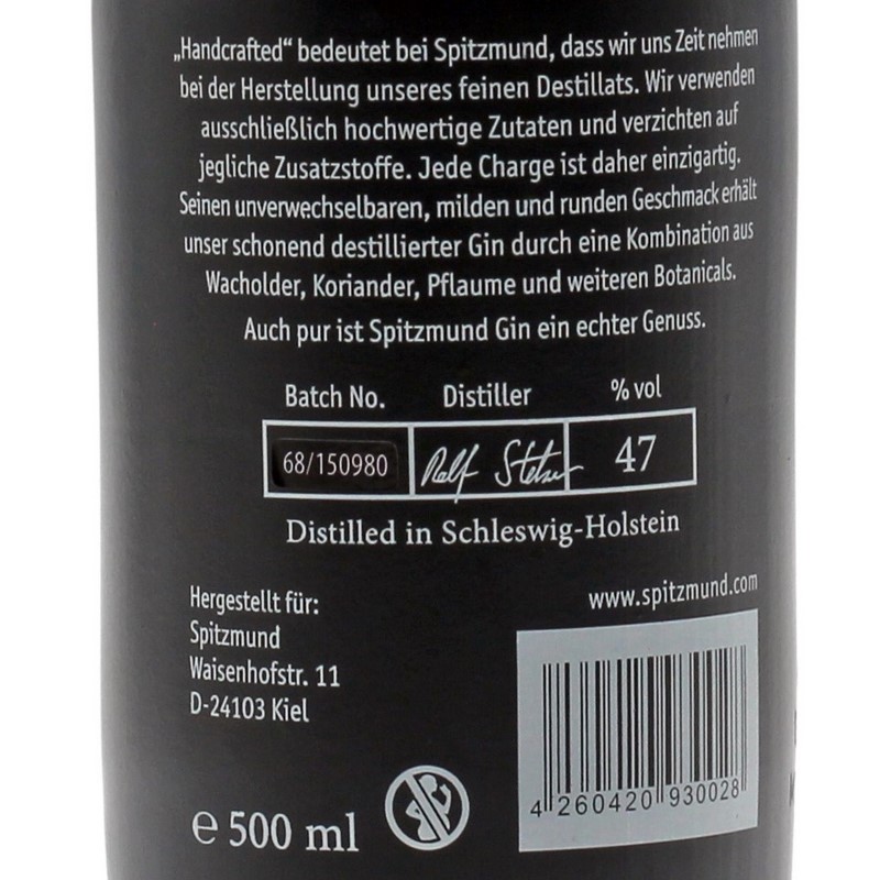 Spitzmund New Western Gin kaufen Dry online Jashopping bei
