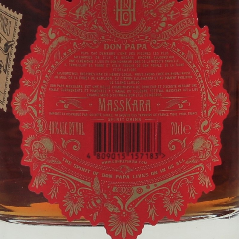 Don Papa MassKara bei Jashopping Rum