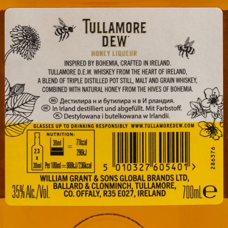 Whisky-Likör Tullamore kaufen Honey Dew
