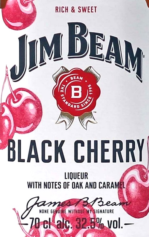 0,7L vol Black / Cherry Red 32,5% Beam ehemals Jim Stag