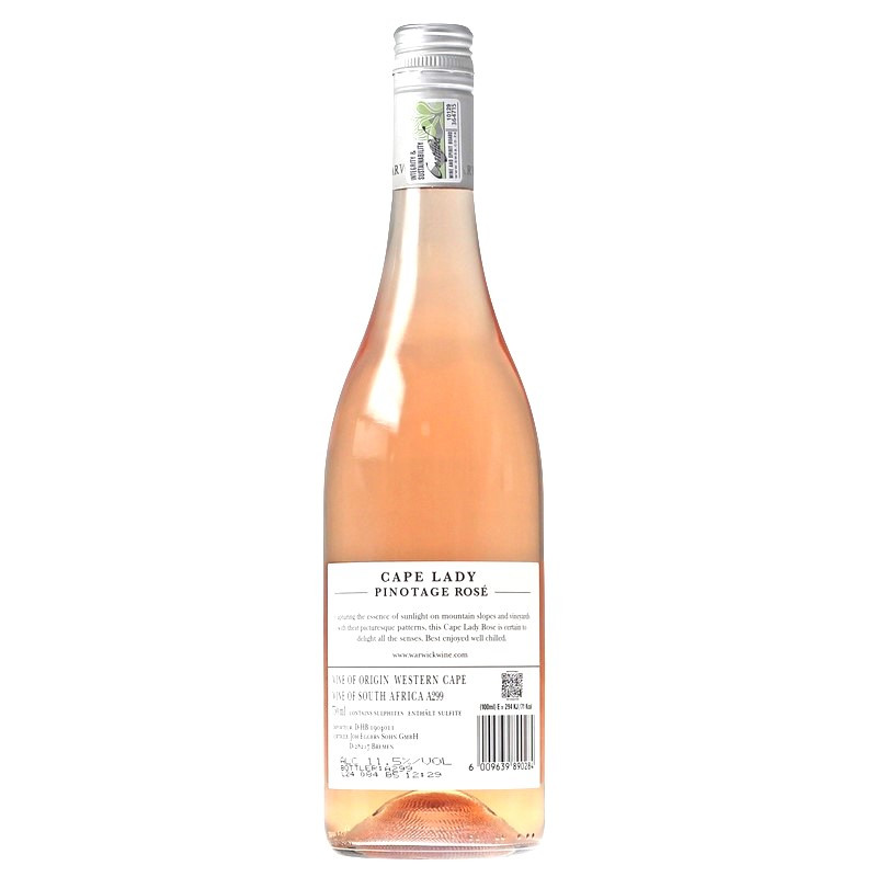 Warwick Cape Lady Pinotage Rose 2024 0,75 L 11,5% vol