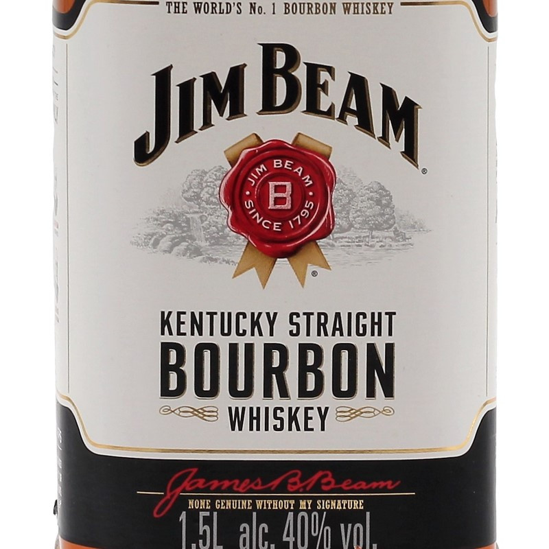 Джим бим состав. Джим Бим с белой этикеткой. Jim Beam White Label. Джим Бим 0.2 размер. Jim Beam 1.5.