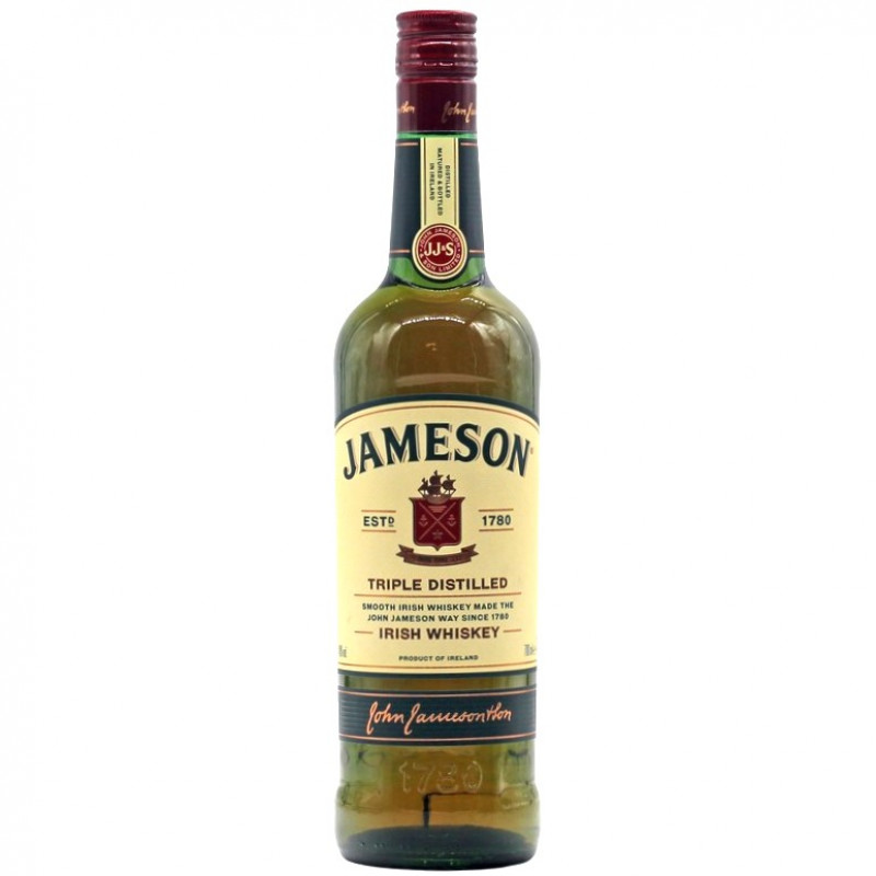 Jameson Triple Distilled Irish Whiskey 0,7 L 40% vol