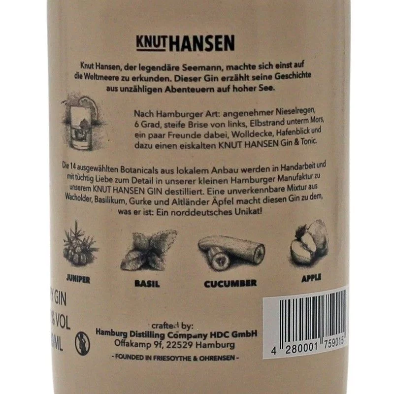 Knut Hansen Dry Gin günstig kaufen bei Jashopping