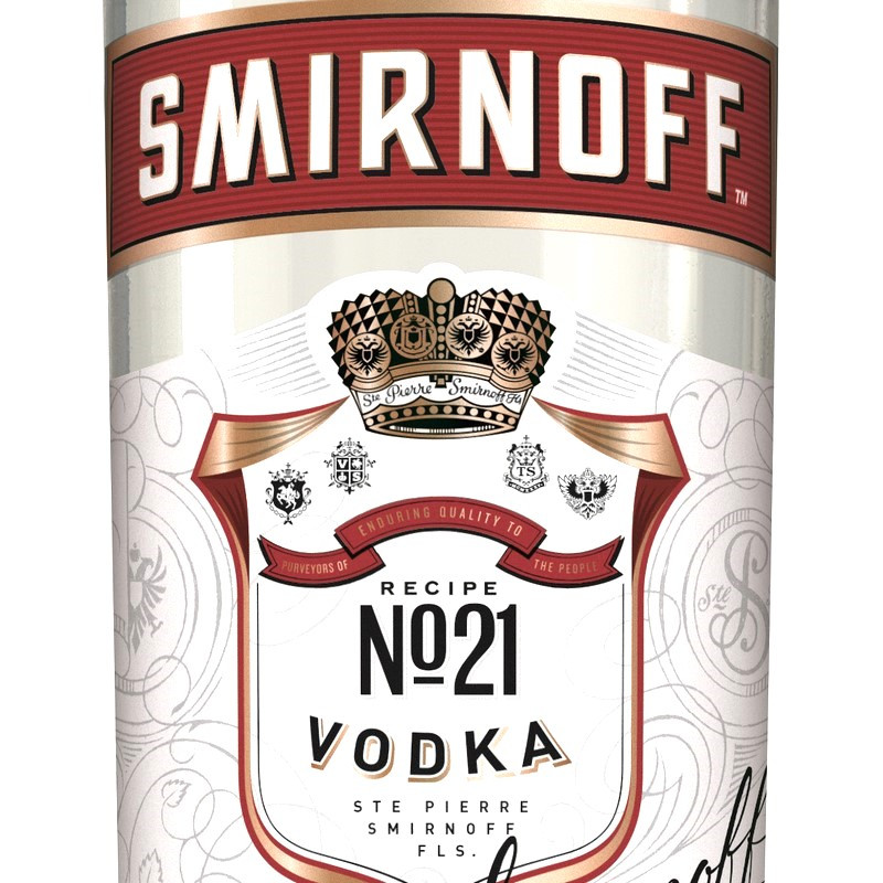 Smirnoff No.21 Red Label Vodka 0,7 L 40% vol