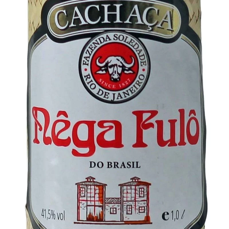 Fulo Cachaca Nega 41,5% Ltr. Literflasche 1
