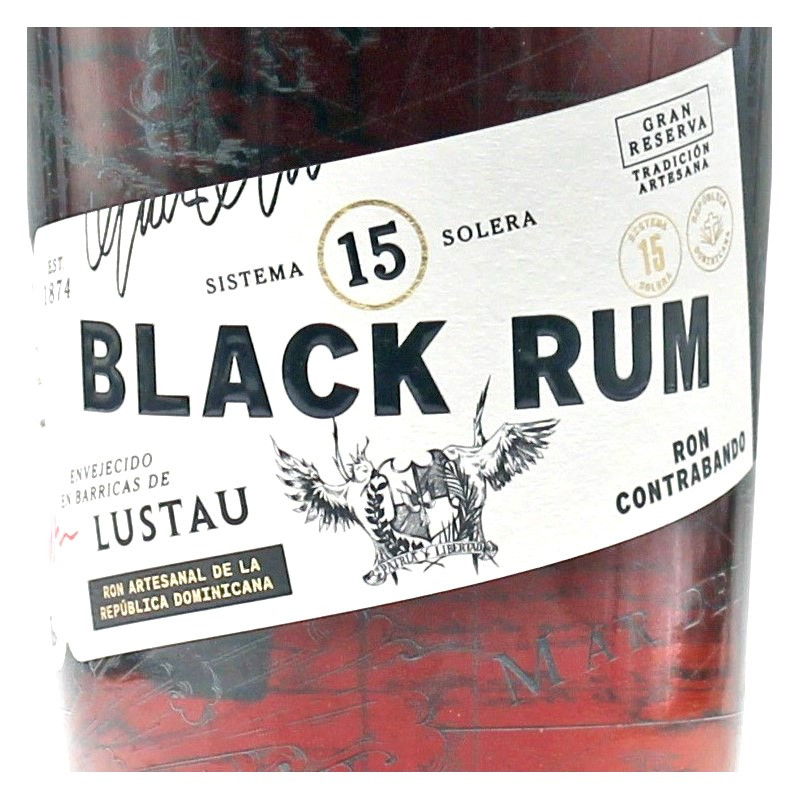 Black Rum Contrabando 0,7 L 40 % vol