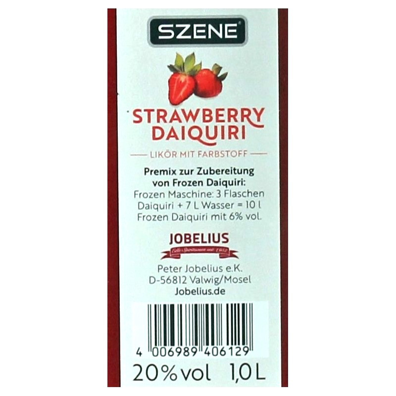 Szene Daiquiri Strawberry 1 L 20% vol