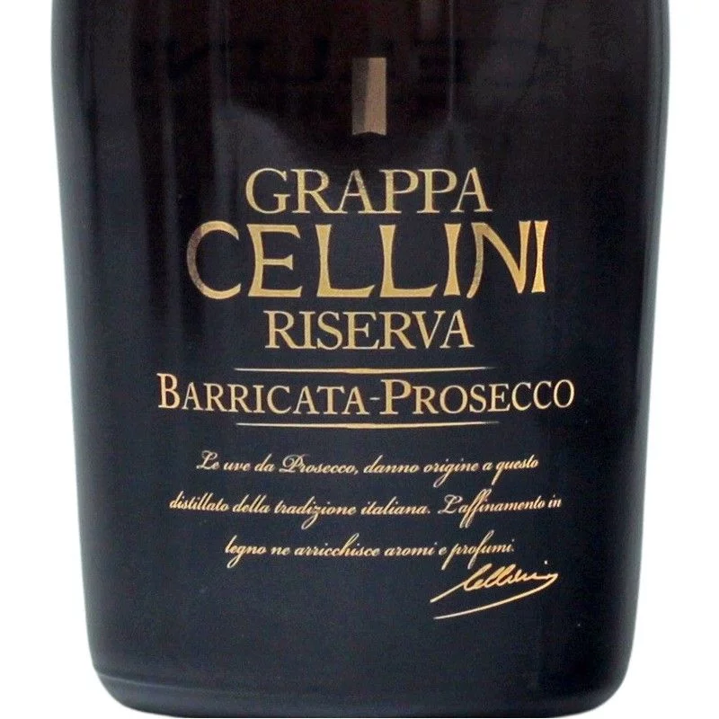 Grappa Cellini Prosecco Barricata Riserva