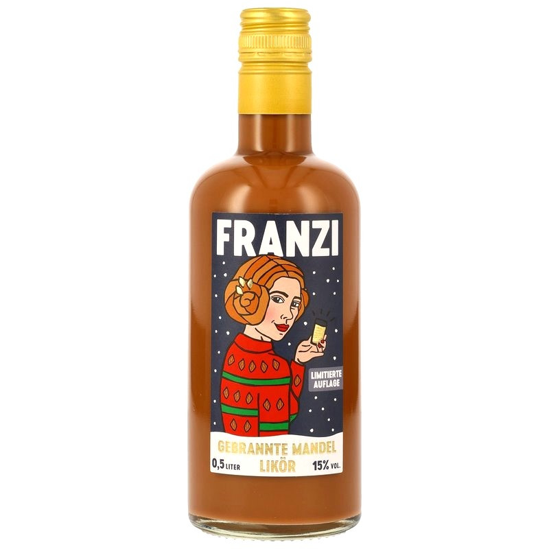 Franzi Gebrannte Mandel Likör 0,5 L 15% vol