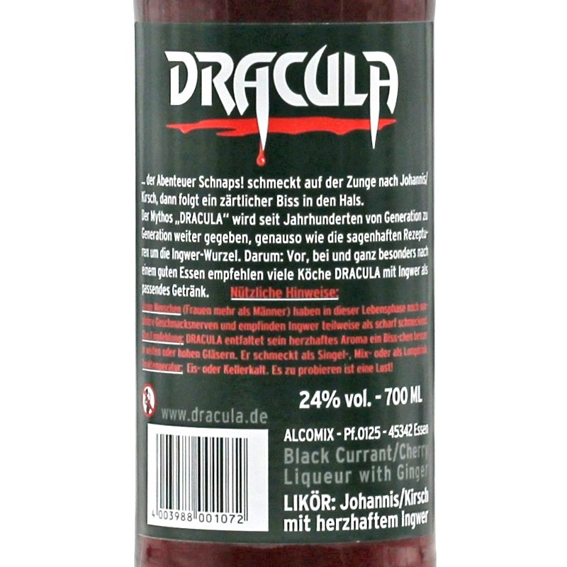 Dracula Original Likör 0,7 L 24% vol