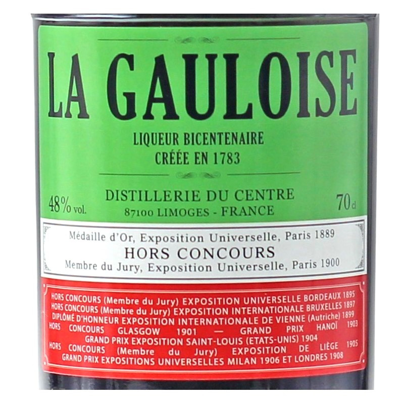 La Gauloise Verte Likör 0,7 L 48% vol