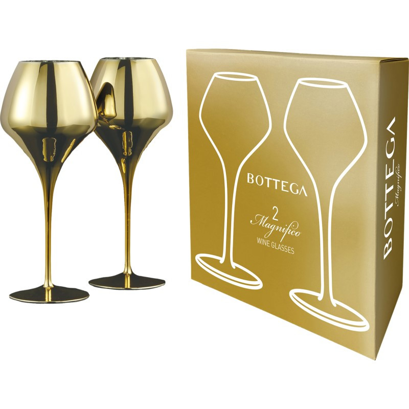 Bottega Magnifico Gold Glas 2er Pack