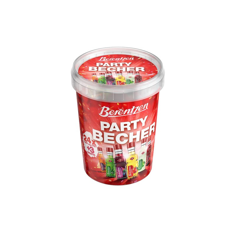 Berentzen Partybecher 24 + 3 Flasche 0,54 L 16% vol