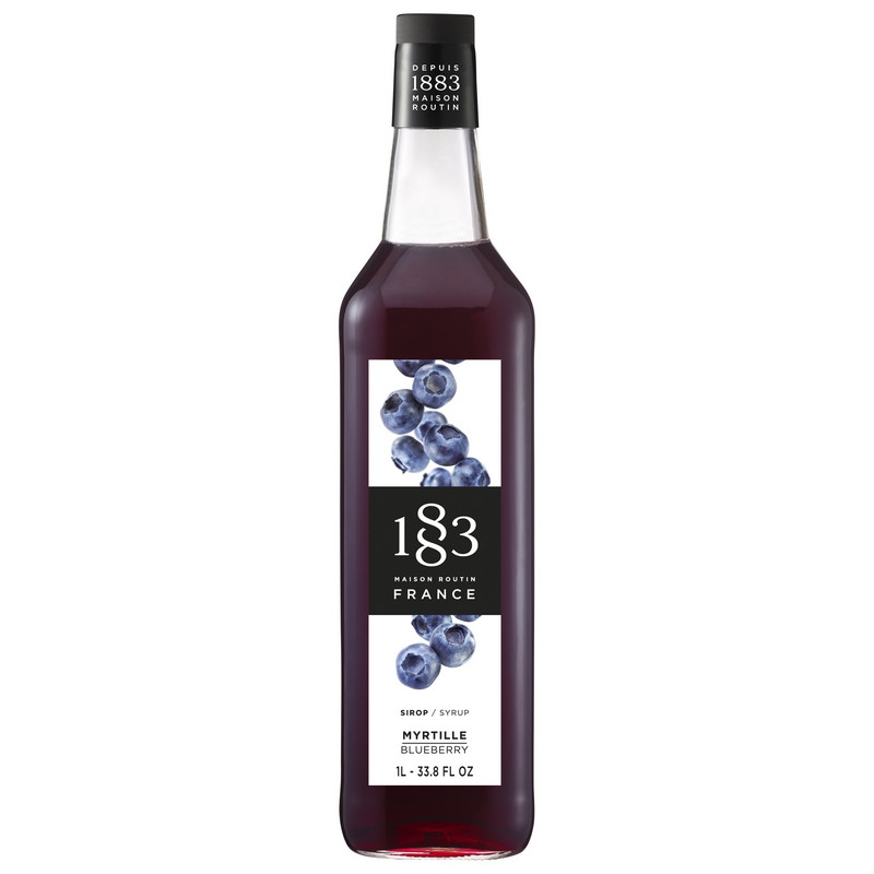 Maison Routin 1883 Sirup Blaubeere Heidelbeere 1 Liter