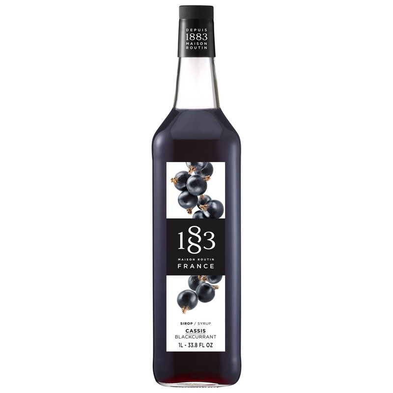 Maison Routin 1883 Sirup Schwarze Johannisbeere Cassis 1 L