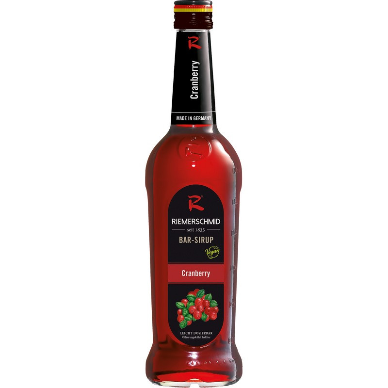 Riemerschmid Cranberry Barsirup 0,7 L